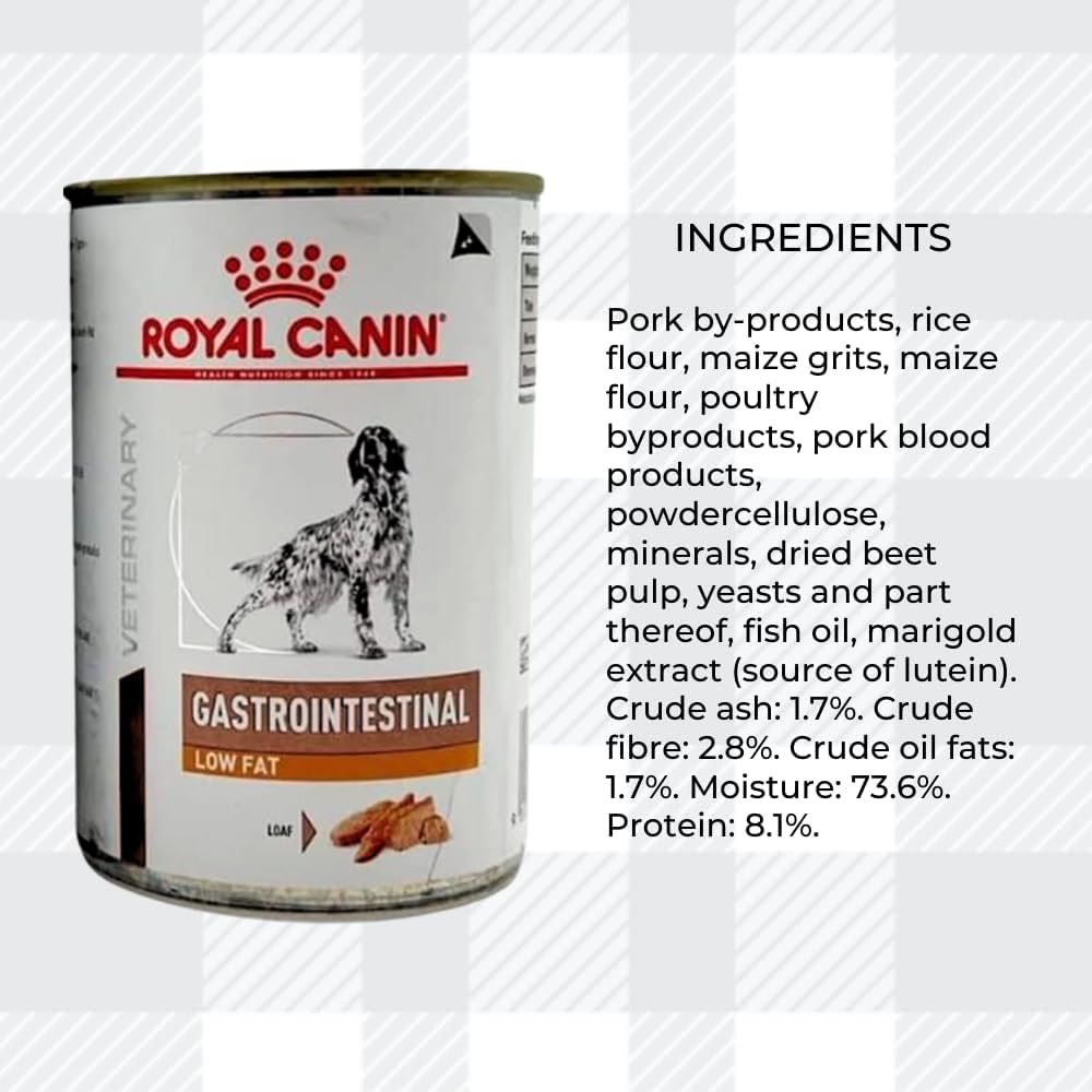 AETN Creations Gastrointestinal Low Fat Pack 6x410g Wet Dog Food in Loaf to Support Canine Gastro Health with AETN Jerky Treat