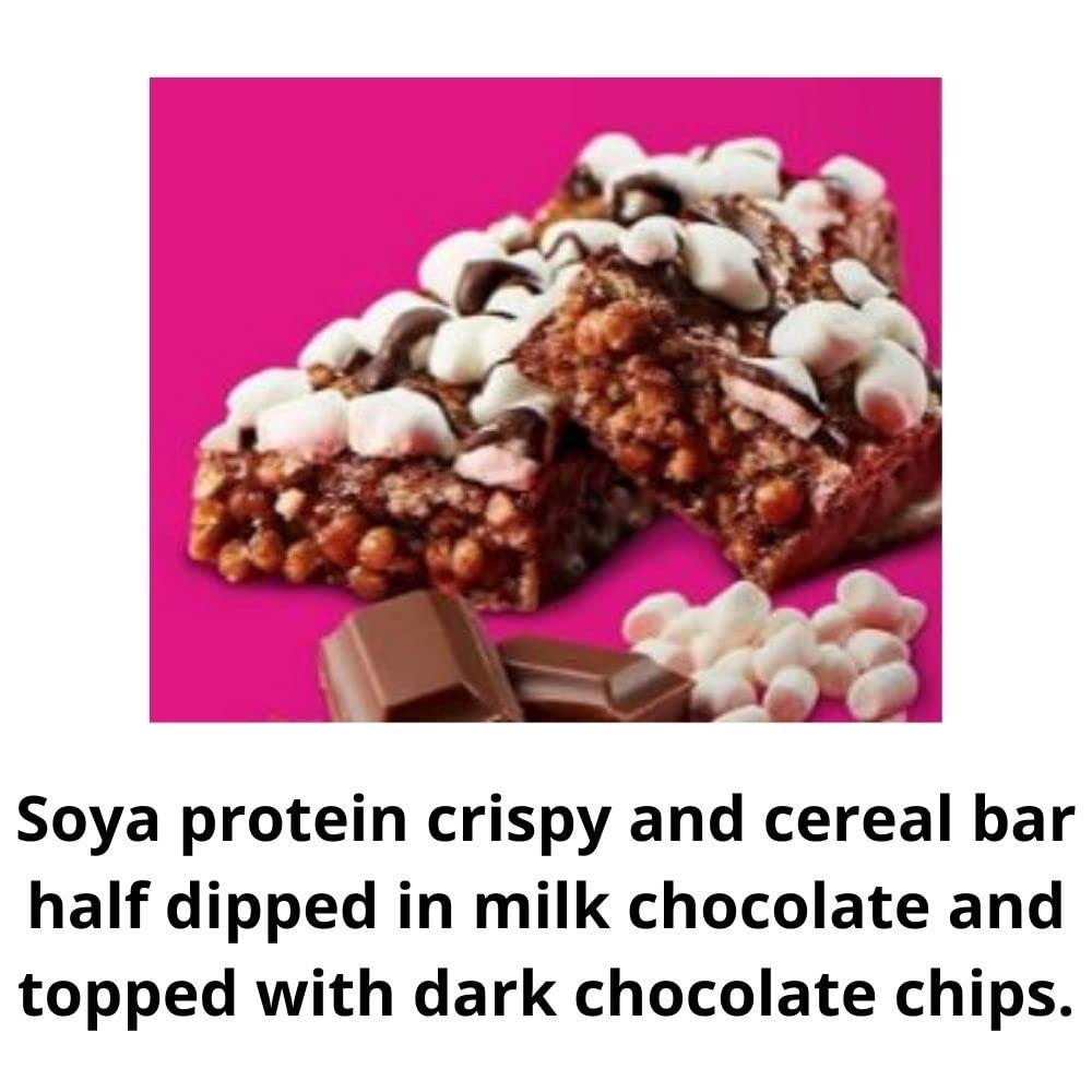 Slim Fast 16 x 60g Meal Bars – 8 Rocky Road With 8 Very Berry Tasty Flavours, Balanced Meal Replacement Bar For Weight Loss And Diet, Calorie Controlled, High In Protein And Fiber