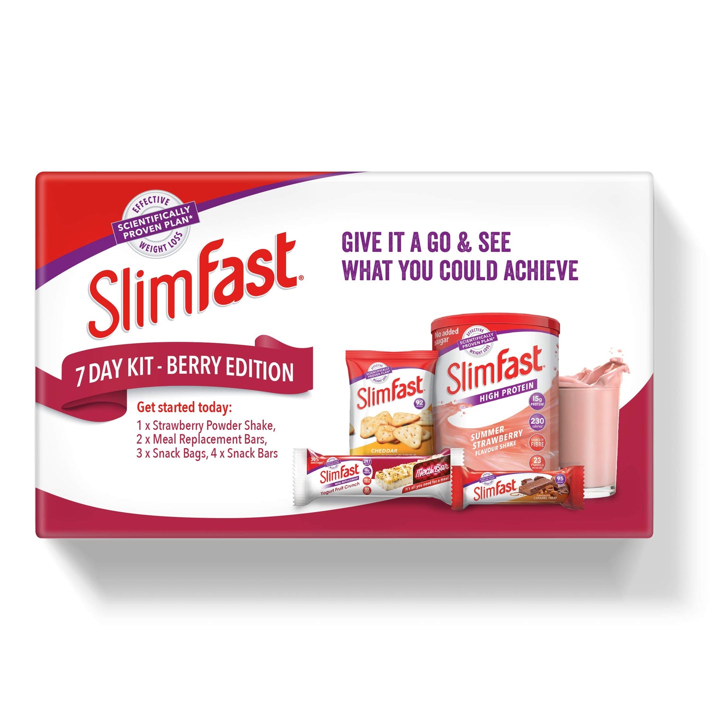 SlimFast 7 Day Kit Berry Edition Starter Pack