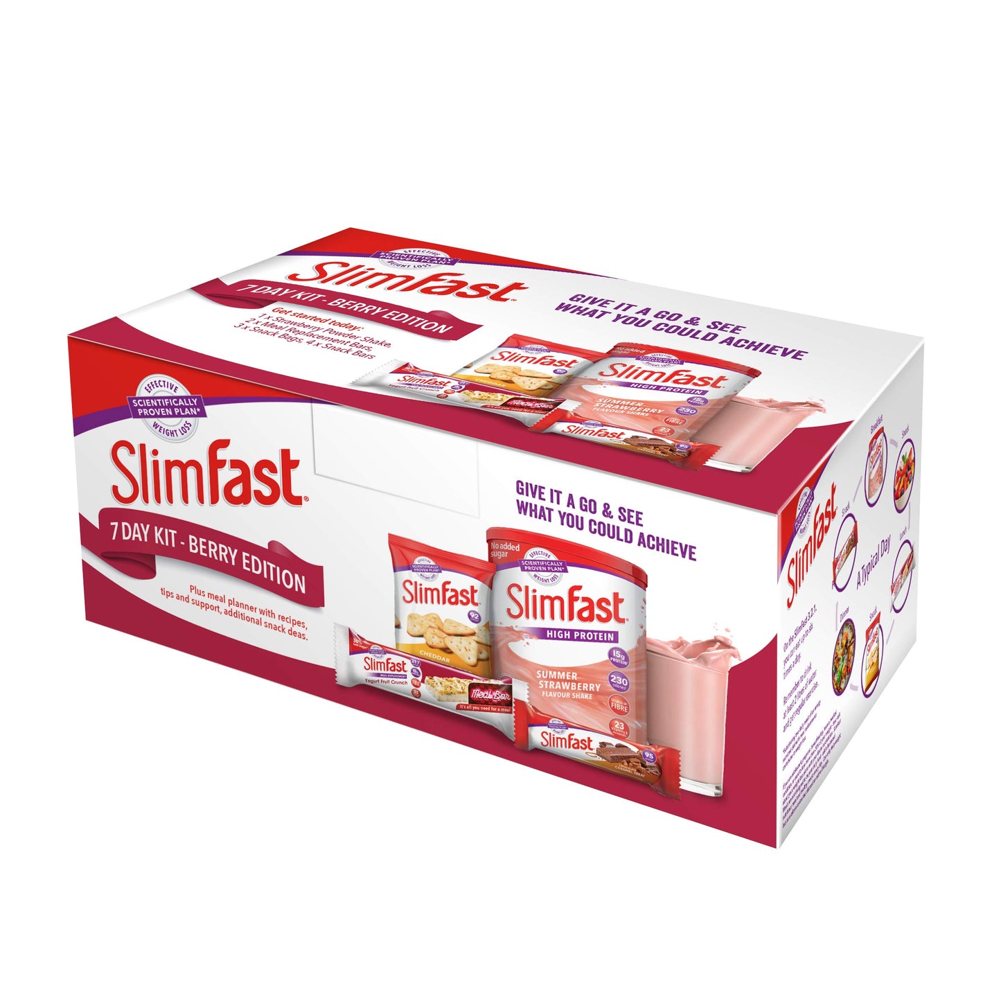 SlimFast 7 Day Kit Berry Edition Starter Pack