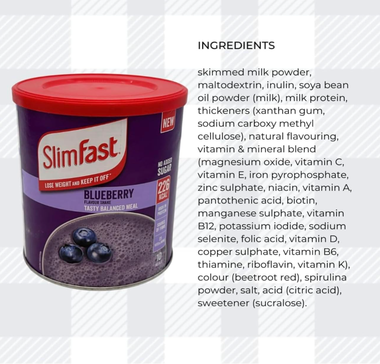 Slim Fast Best Sellers 6 Tubs of Meal Replacement Shakes + Meal Planner | Chocolate, Strawberry, Café Latte, Banana, Vanilla & Blueberry | High-Protein Diet Shake Pack