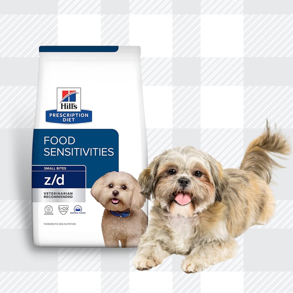 AETN Creations Hill's Perscription Diet Z/D Mini Dry Dog Food Sensitivities 1kg with AETN Jerky Treat