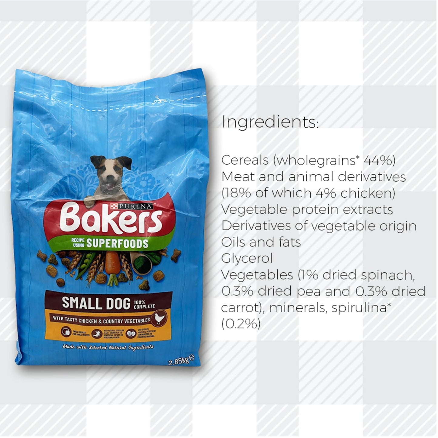 Superfoods Small Dog Bundle 2.85kg Dry Dog Food in Chicken and Veg plus AETN Jerky