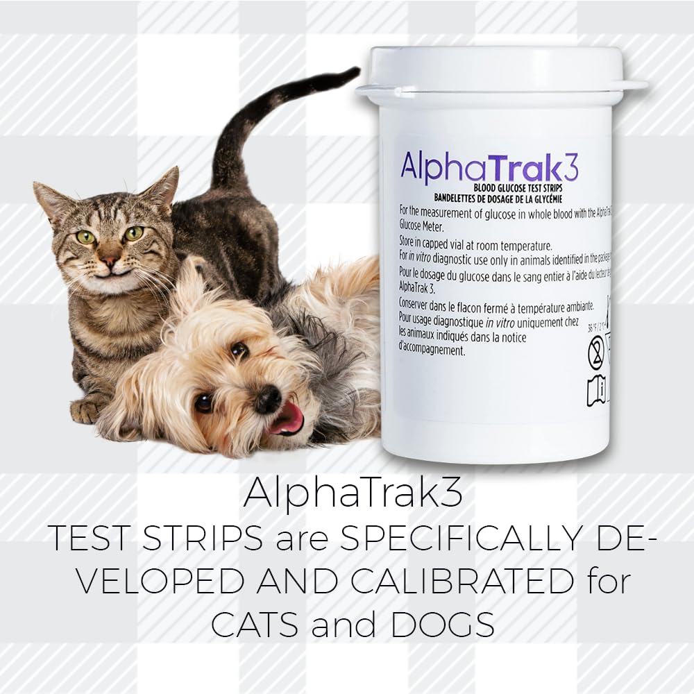 AETN Creations Alphatrak 3 Test Strips Pack of 50 Trusted, Veterinary Approved