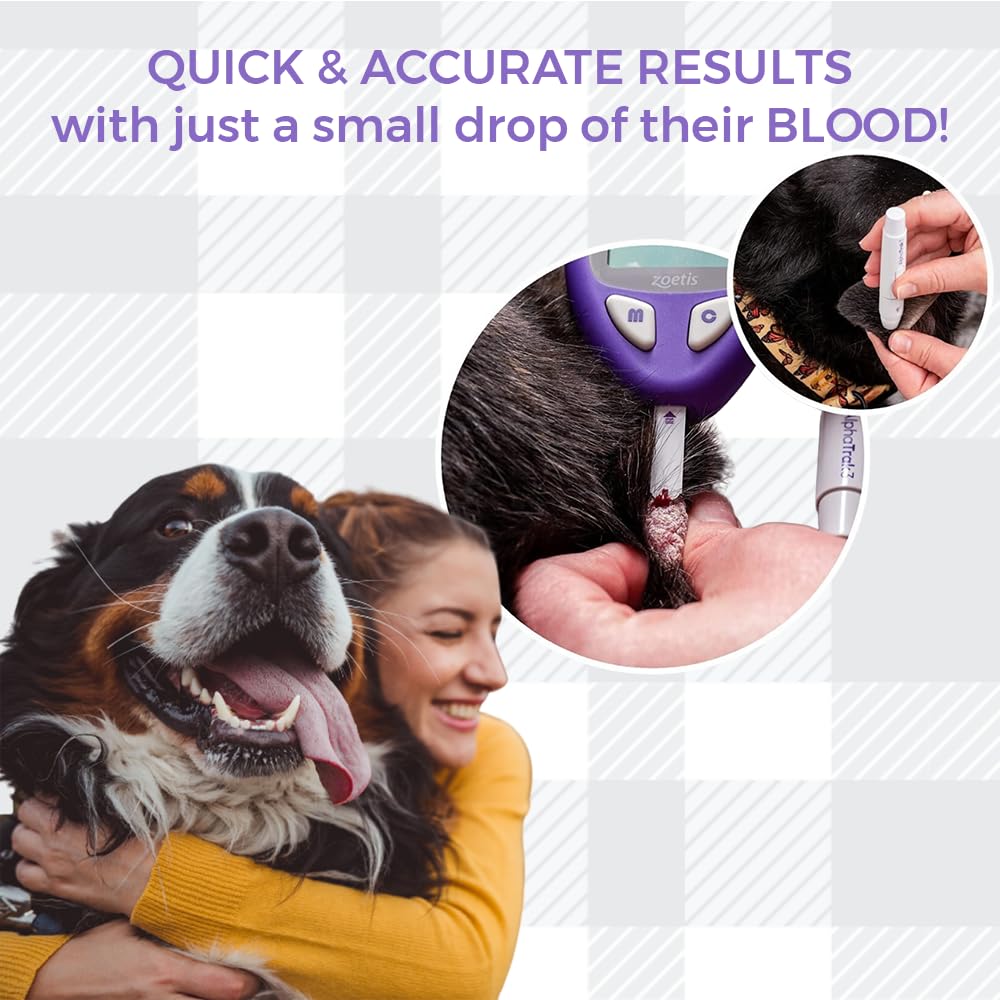 AETN Creations Alphatrak 3 Test Strips Pack of 50 Trusted, Veterinary Approved