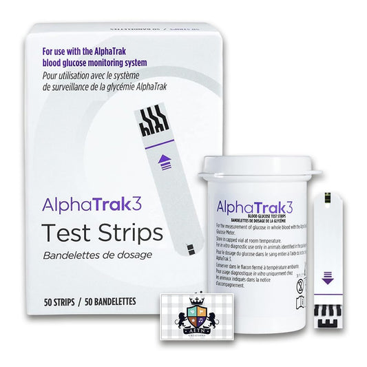 AETN Creations Alphatrak 3 Test Strips Pack of 50 Trusted, Veterinary Approved