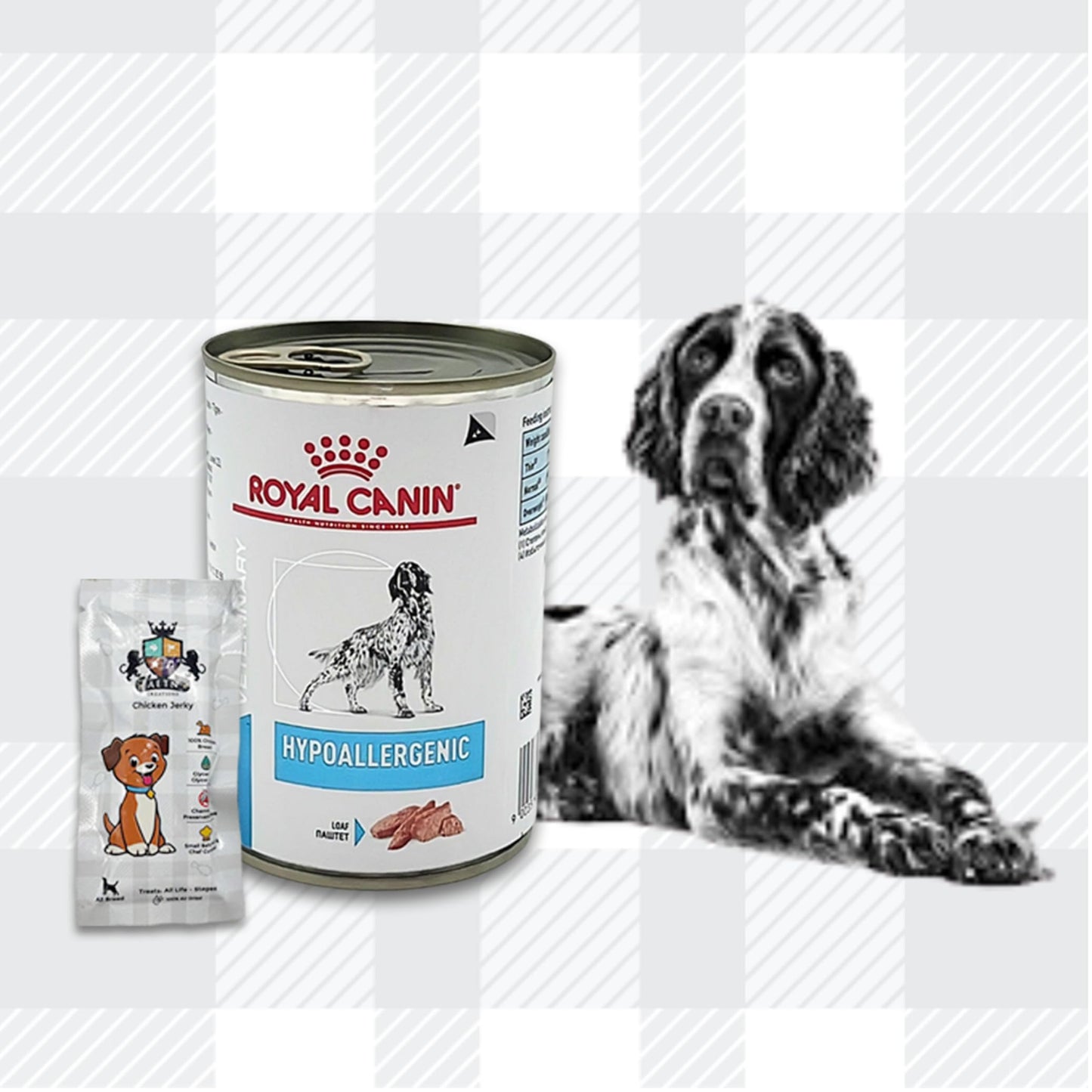 AETN Creations Royal Canin Hypoallergenic Wet Dog Food 2 x