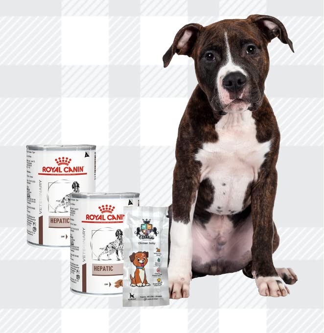 AETN Creations Hepatic Adult Dog Food Pack 2x420g Wet Food in Loaf Support Your Canine Companion's Liver Health Comes with AETN Chicken Jerky Dog Treat