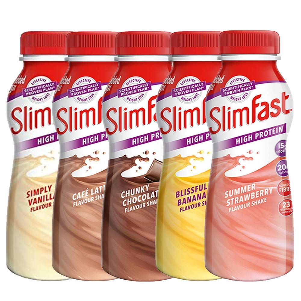 Slimfast Protein Mixed Multi Shake, Pack 30 X 325Ml Milkshakes